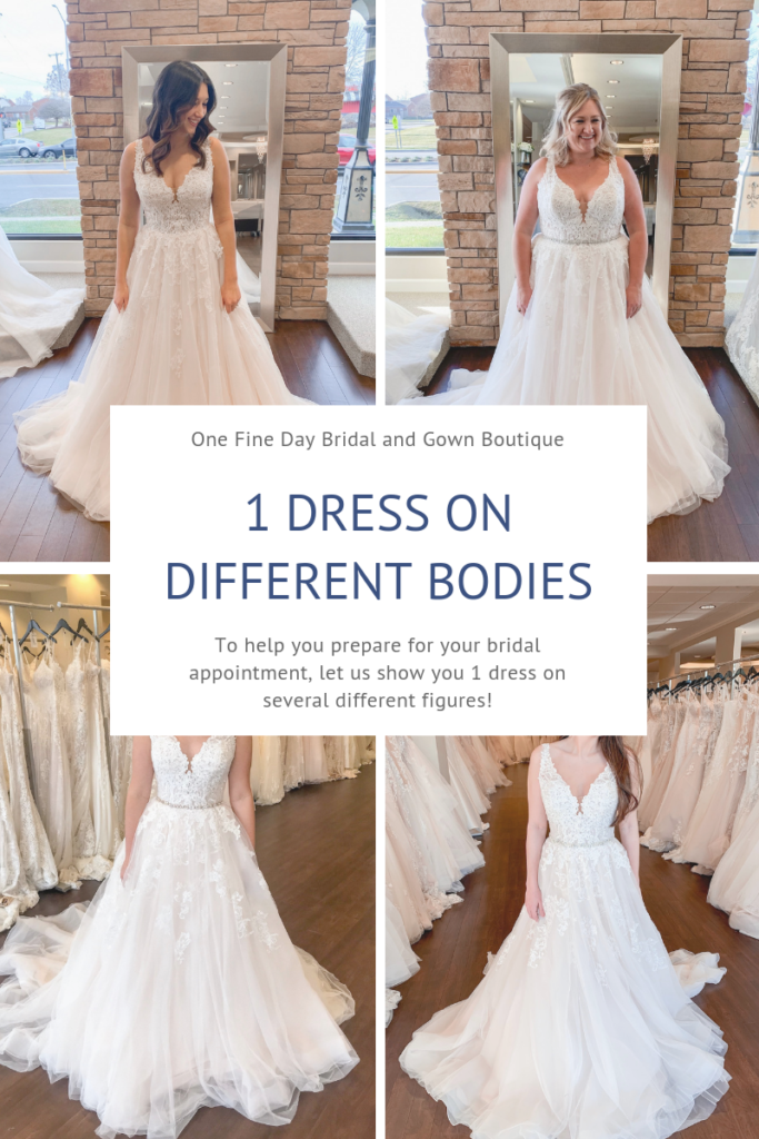 1 dress, different bodies