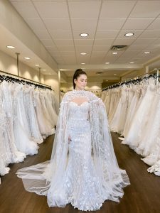 Statement wedding dresses at One Fine Day Bridal in Fort Wayne, Indiana