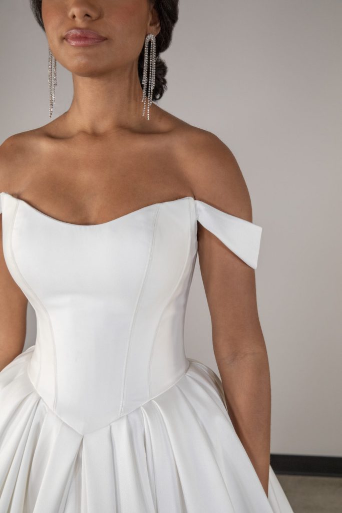 Victorian romance at One Fine Day Bridal in Fort Wayne, Indiana