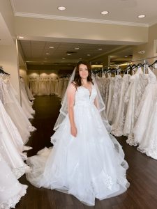 Statement wedding dresses at One Fine Day Bridal in Fort Wayne, Indiana