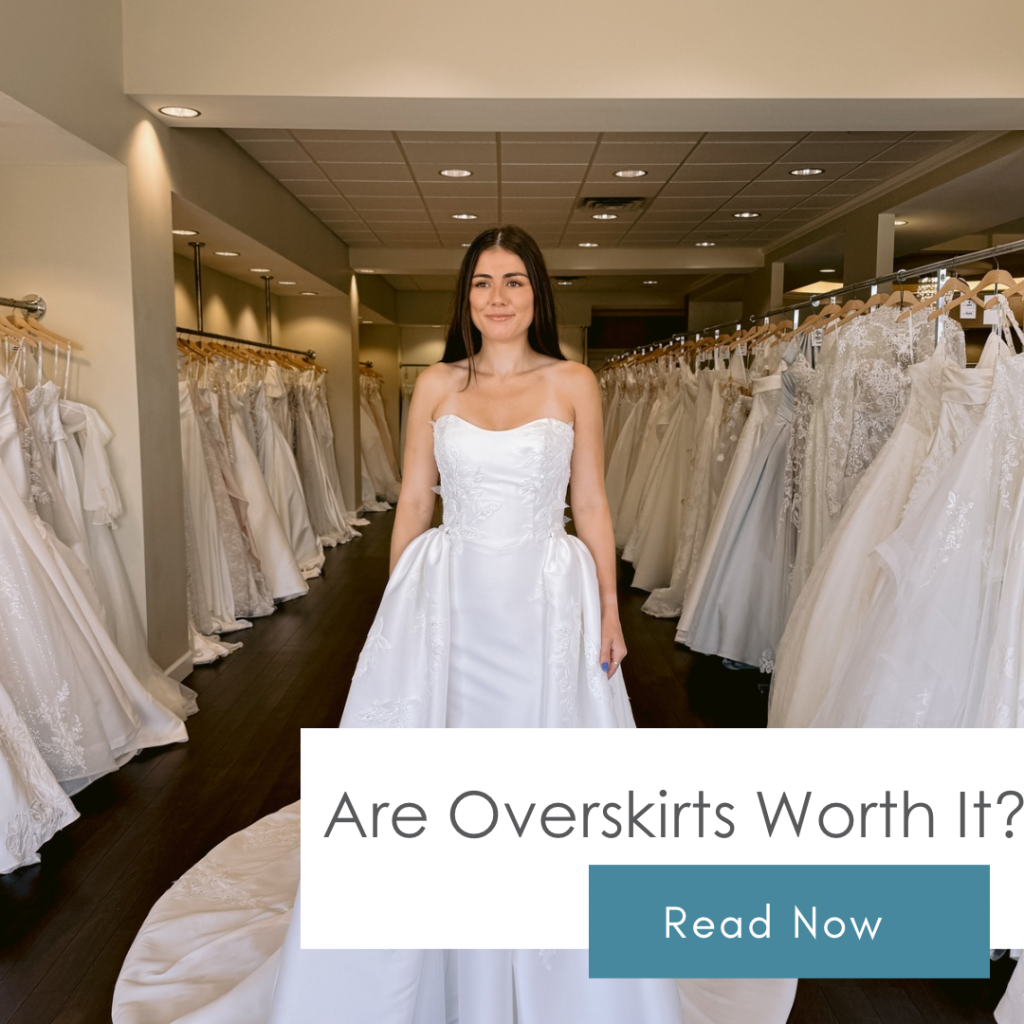 What Is a Wedding Dress Overskirt and Is It Worth it?