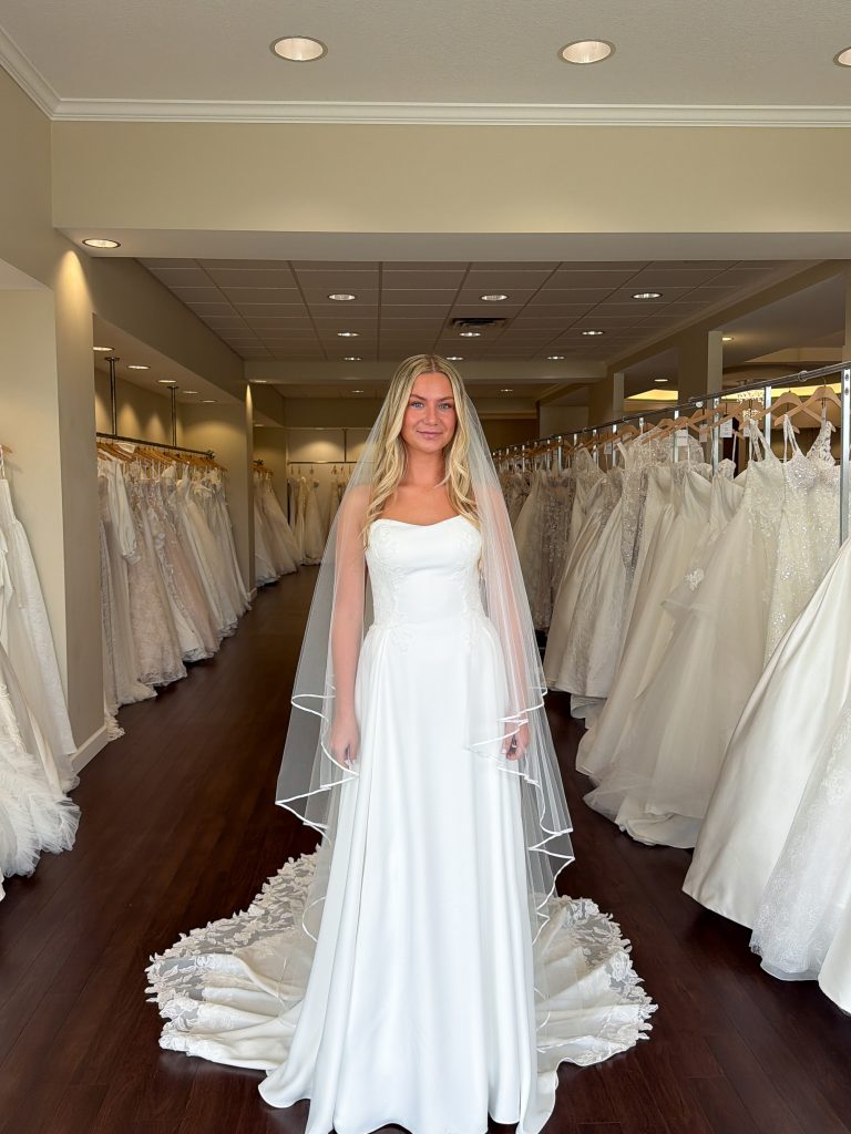 Essense of Australia D4504 at One Fine Day Bridal in Fort Wayne, Indiana